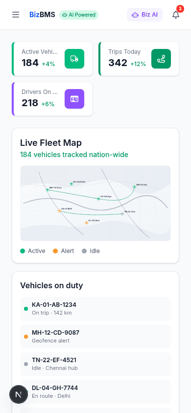 Mobile preview